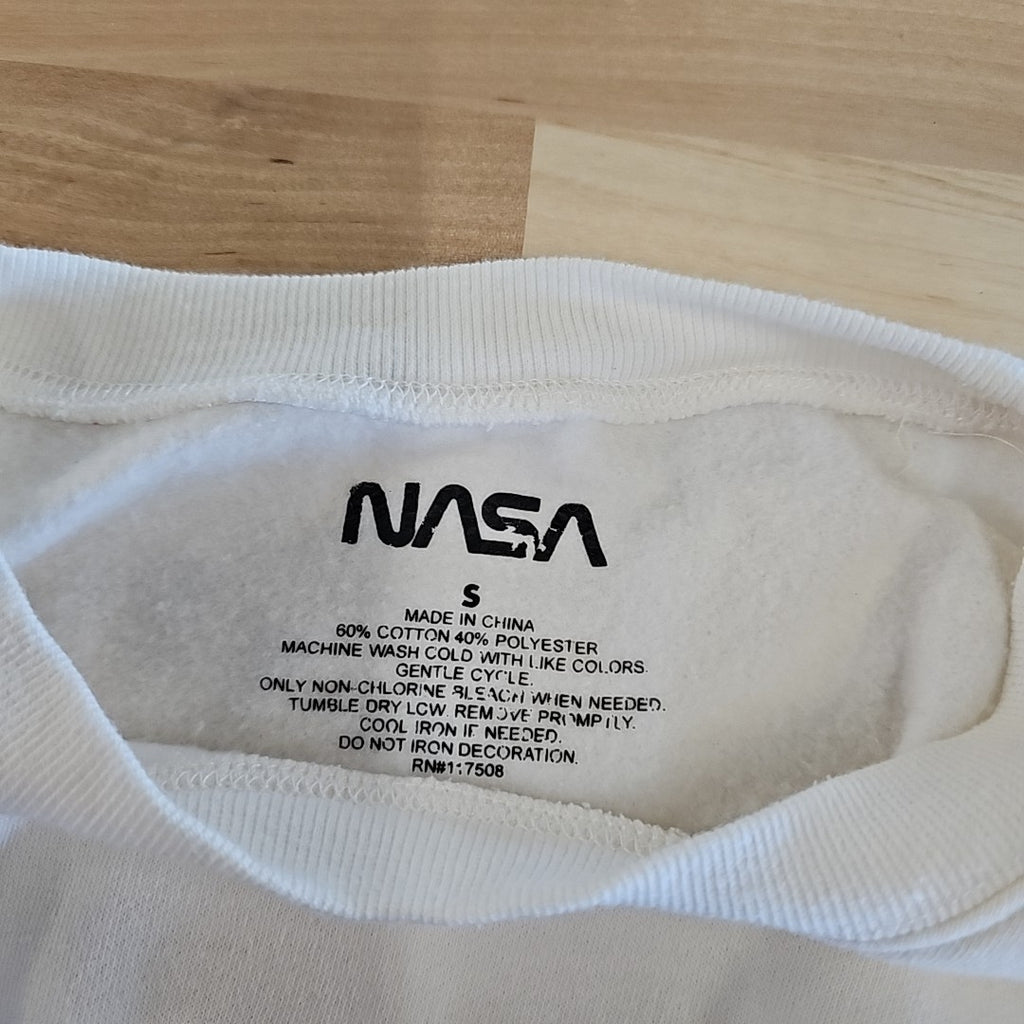Nasa Size S White Sweatshirt