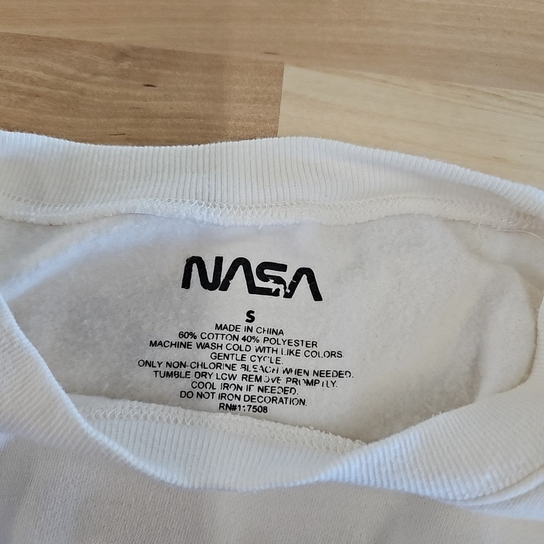 Nasa Size S White Sweatshirt