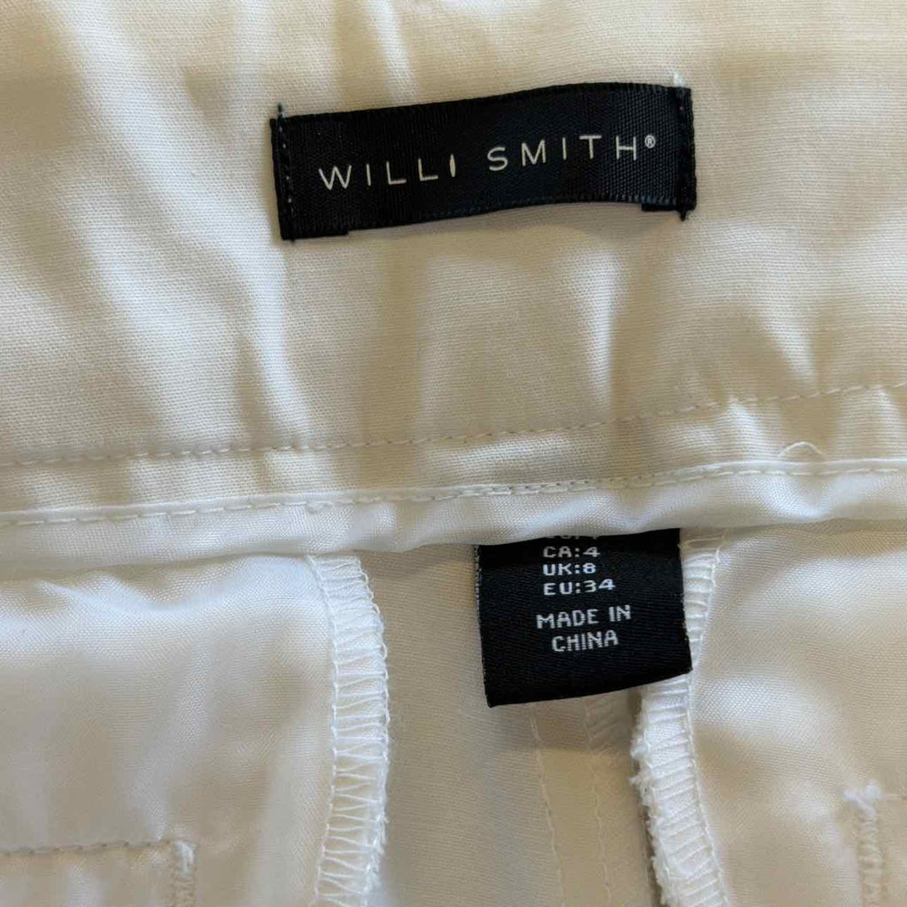 Willi Smith Size 4 White New Capris