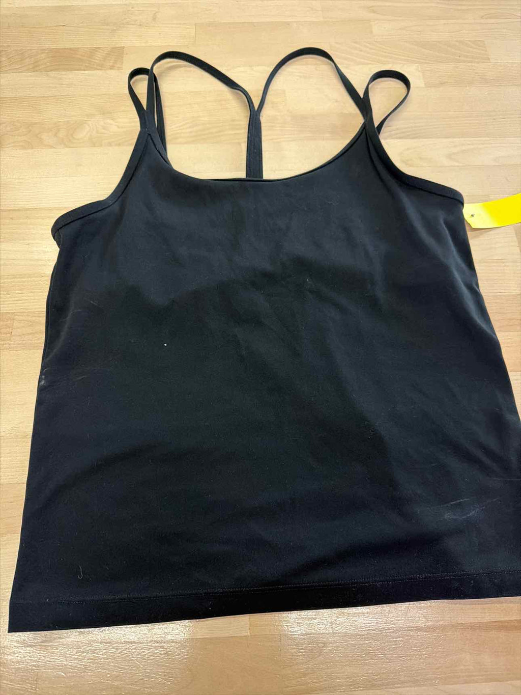 Pink Size M Black Tank