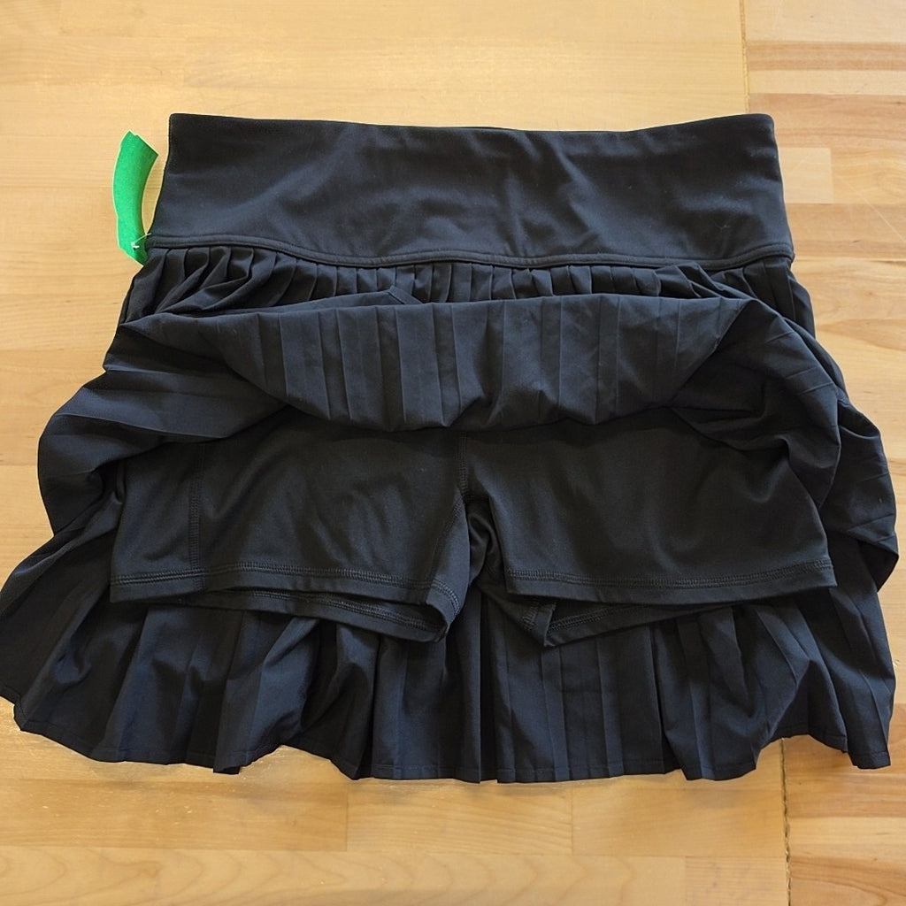 Fabletics Size M Black Preloved Athletic Skort