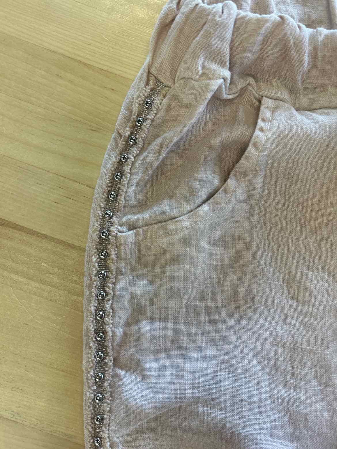 Made In Italy Size 3 Pink Used Pants