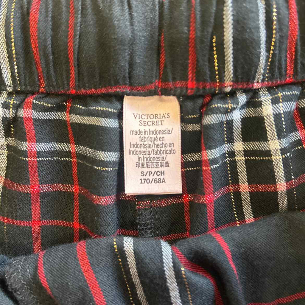 Victoria Secret Size S Black Used Pajamas