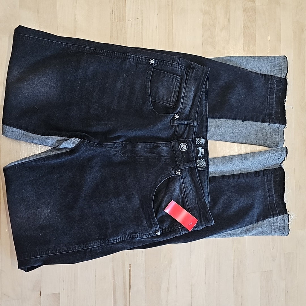 Rebel Vengence Size 30 Black MENS Jeans