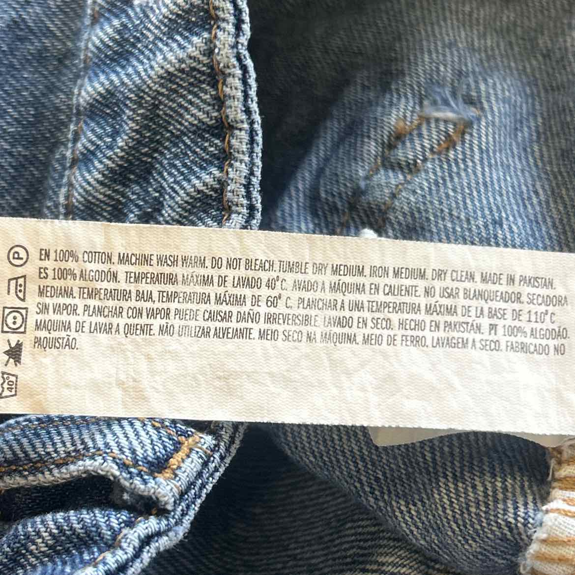 Forever 21 Size 28 Blue Denim Preloved Jeans