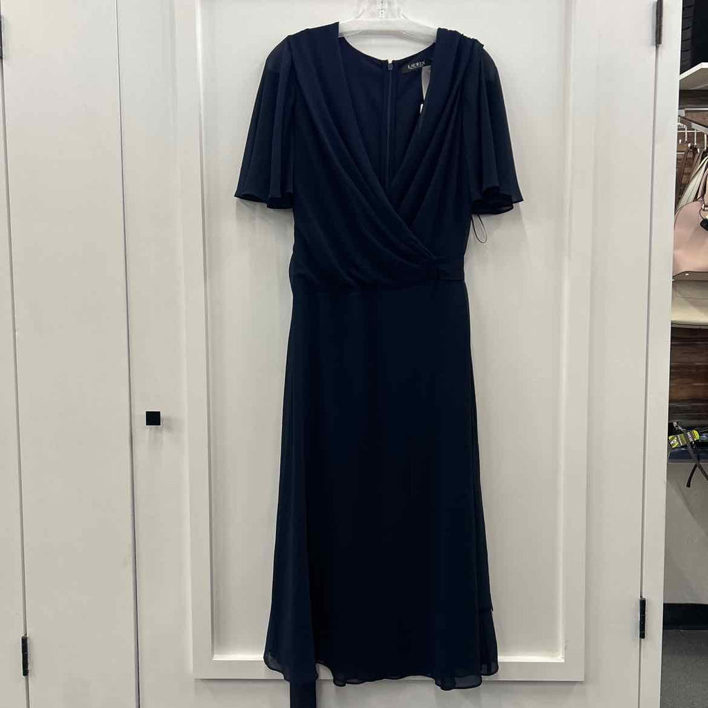 Lauren Ralph Lauren Women's Belted Georgette Dress