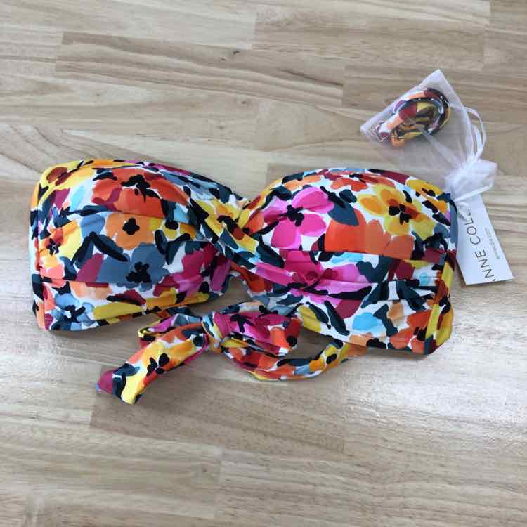 Anne Cole Size XL Liz Twisted Bandeau Bikini Top