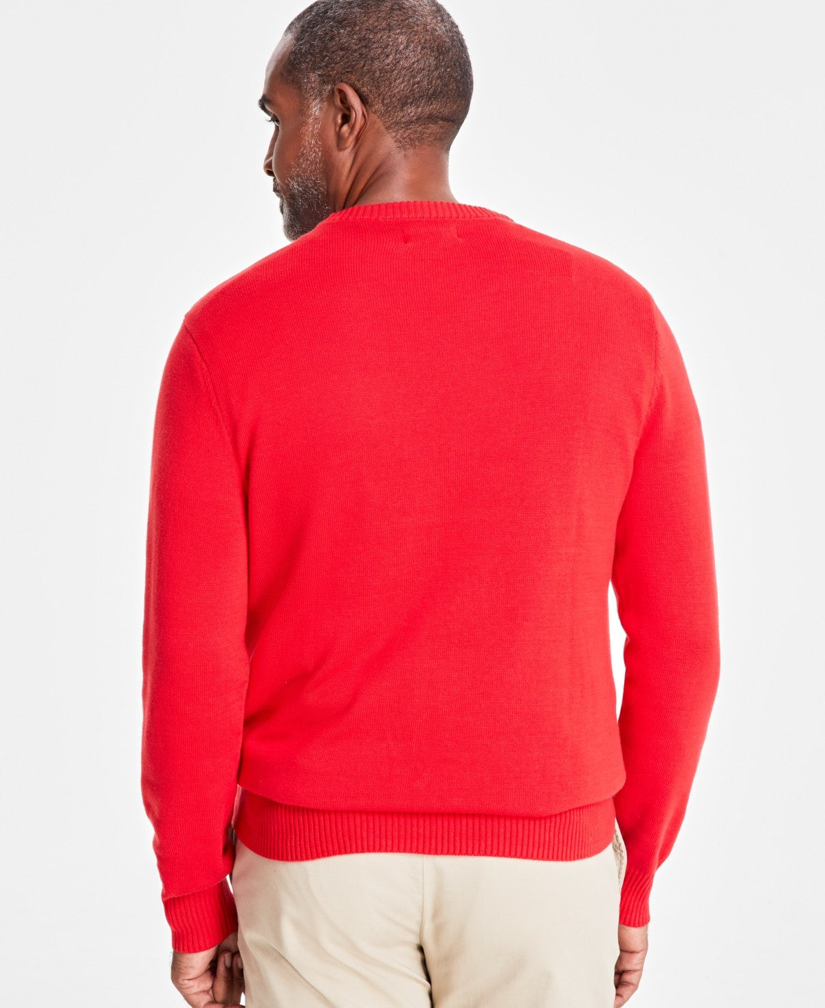 Club Room Men's Textured Cotton Sweater