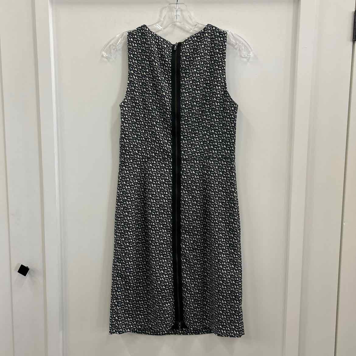 Massimo Dutti Size 6 black/cream Preloved Dress