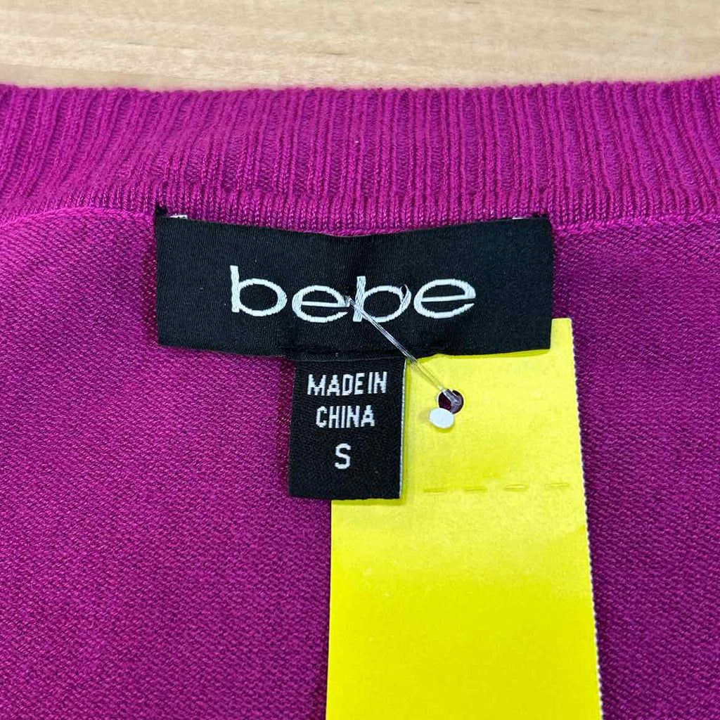 Bebe Size S Magenta Preloved T-Shirt SS