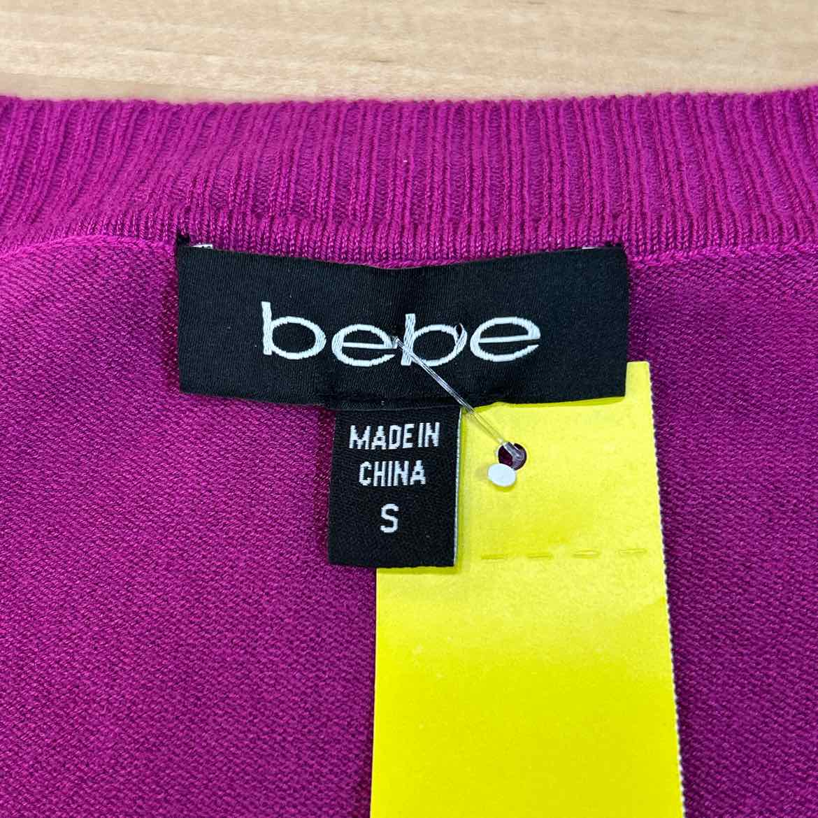 Bebe Size S Magenta Preloved T-Shirt SS