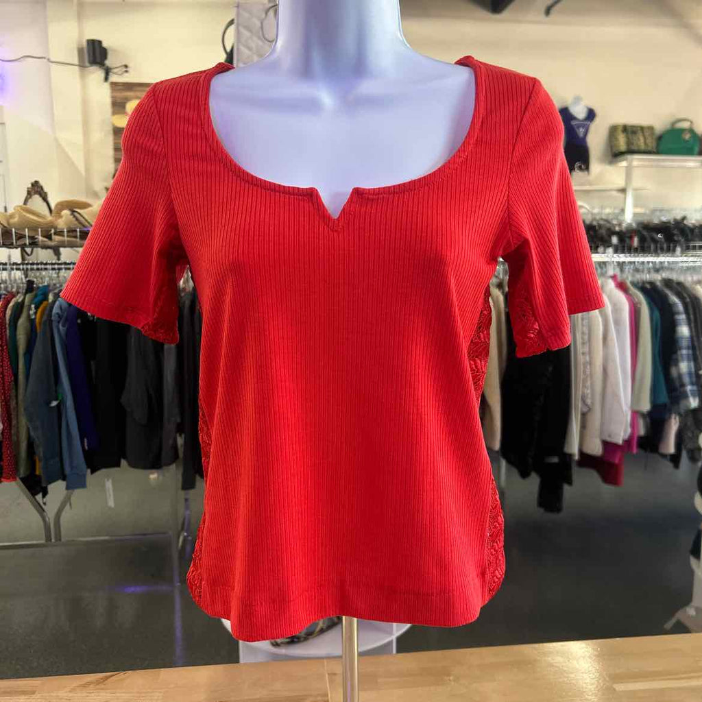 Clockhouse Size S Orange Preloved Blouse SS