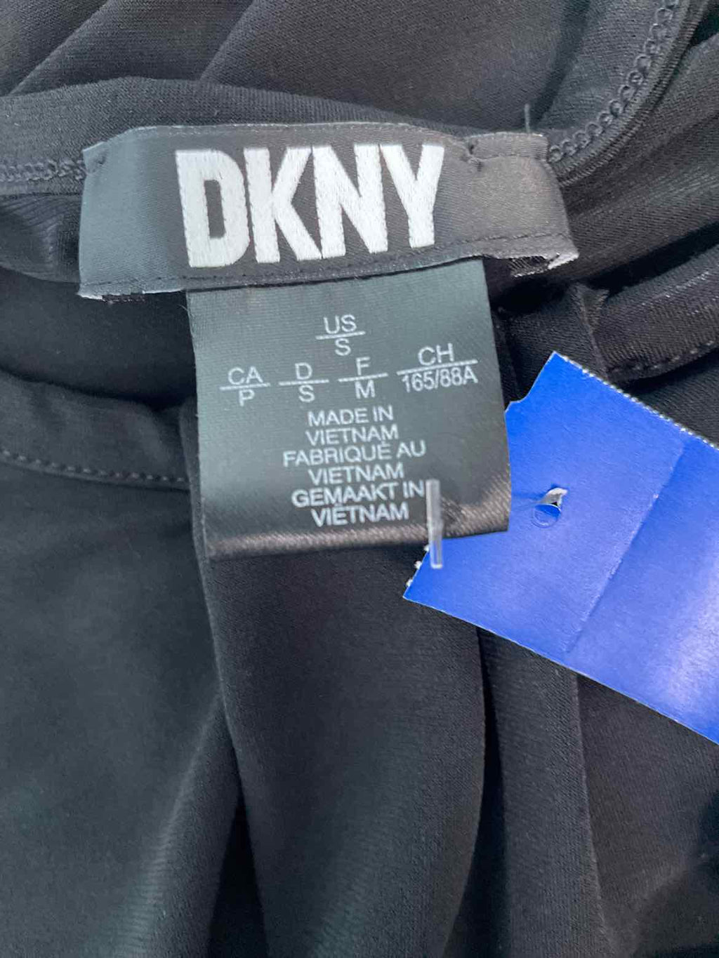 DKNY Size S Black Sleeveless