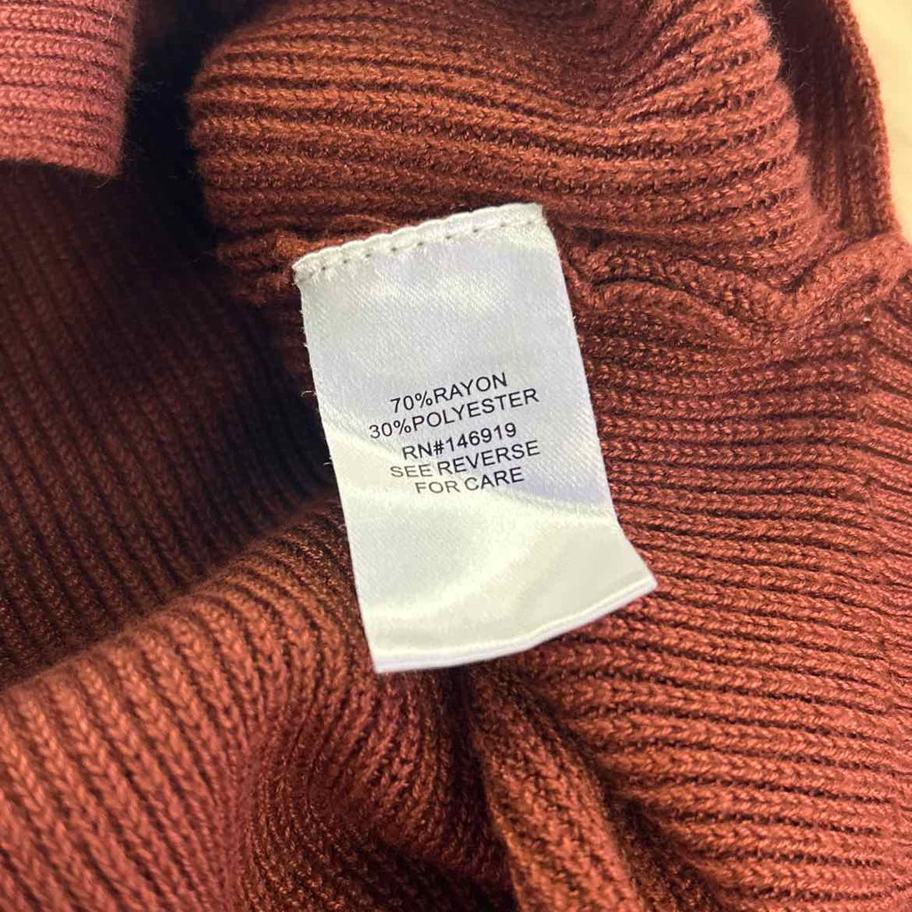 freshman Size M Brown Knit Preloved 2 pc Dress Set