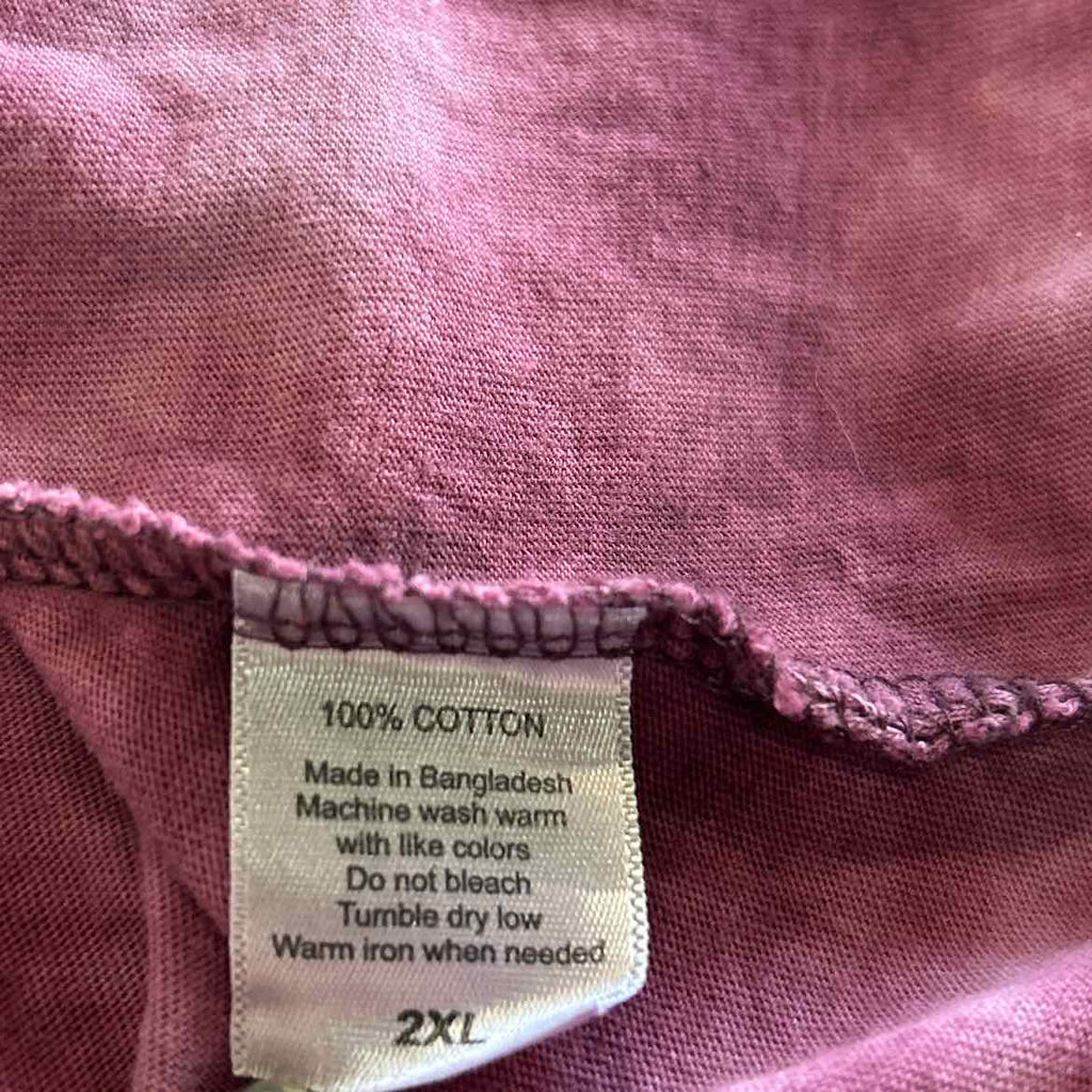 Harley Davidson Size 2XL Purple Rhinestone Cotton Preloved Longsleeve