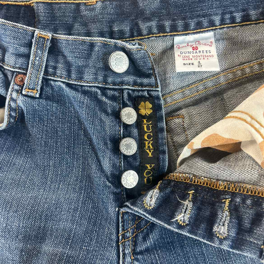 Lucky Brand Size 4/27 Blue Denim Preloved Jeans