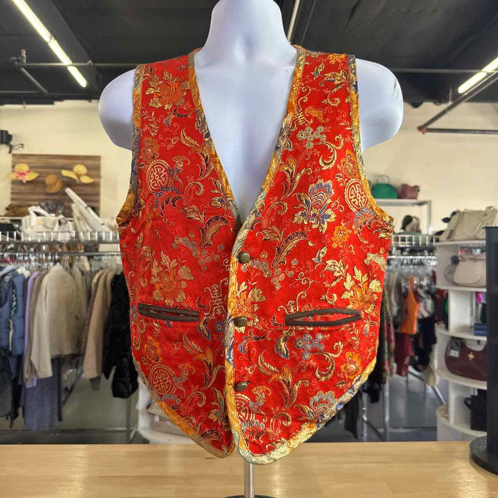 Size M Red Preloved MENS Vest