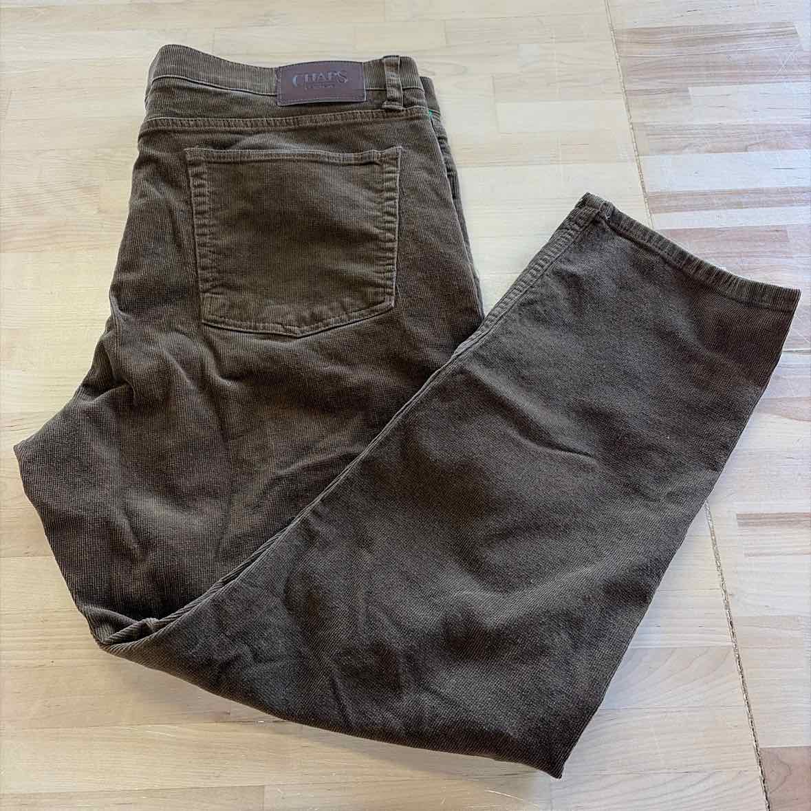 Chaps Size 40x30 Brown MENS Pants