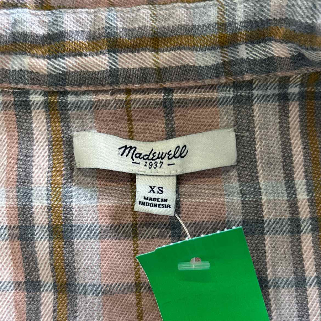 Madewell Size XS Peach Preloved Longsleeve