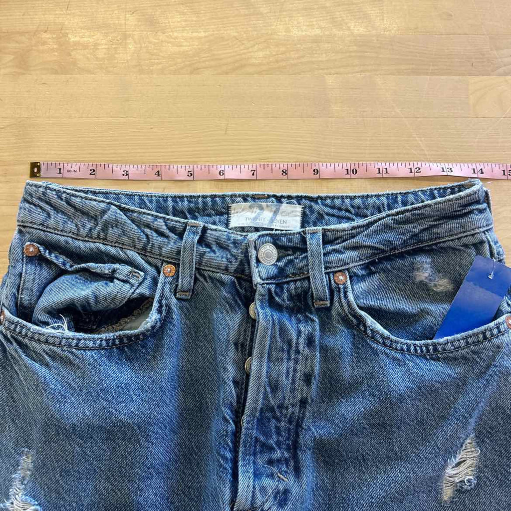 we the free Size 27 Blue Denim Preloved Jeans