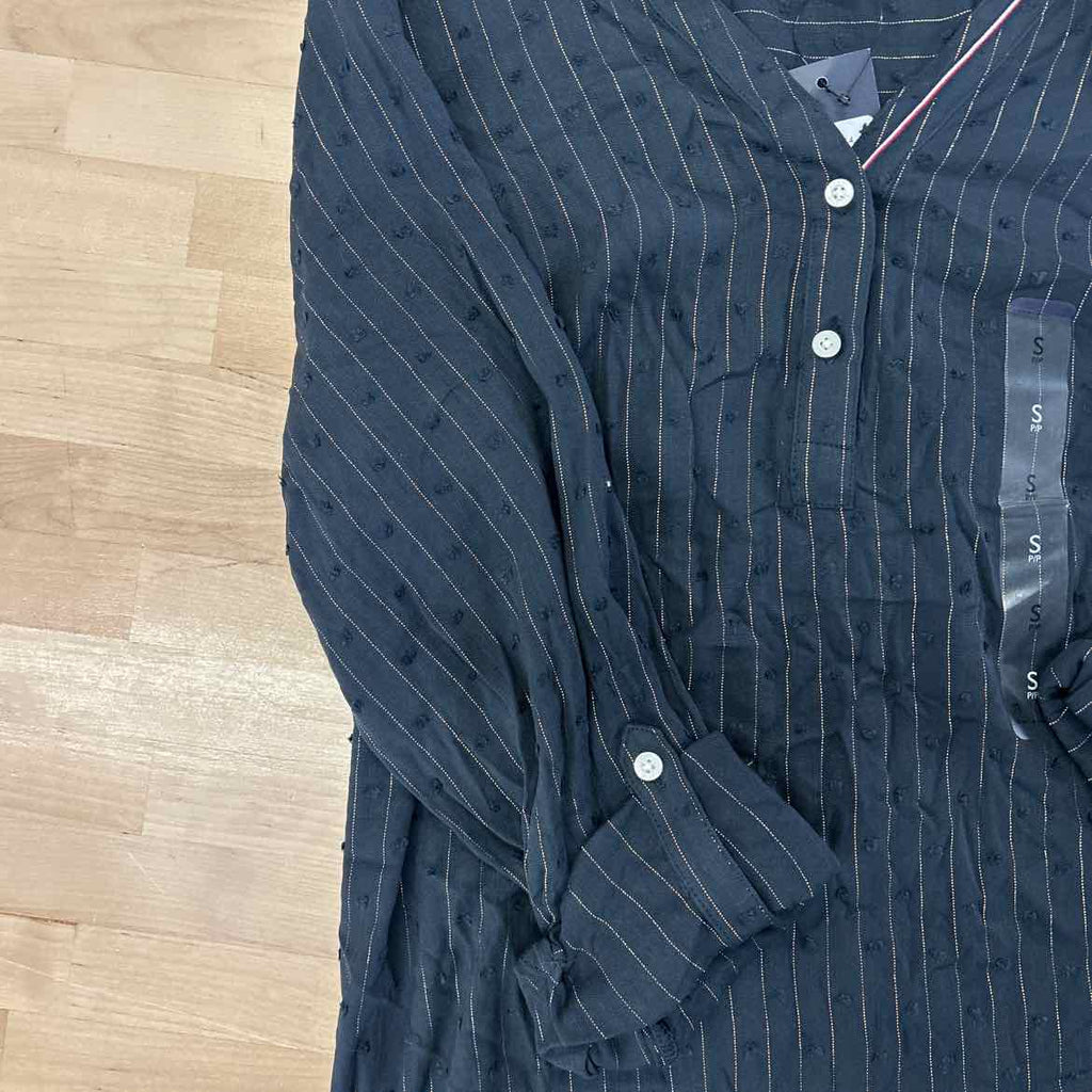 Tommy Hilfiger Womens Sparkle Clip Dot Popov Sky Captain Gold