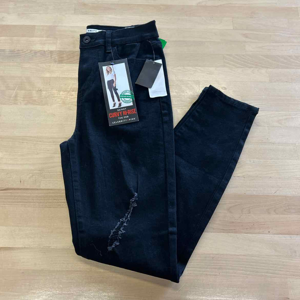 Juniors Celebrity Pink Curvy 27in. Hi Rise Denim Jeans