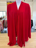 Rags&Couture Size L Red Cardigan