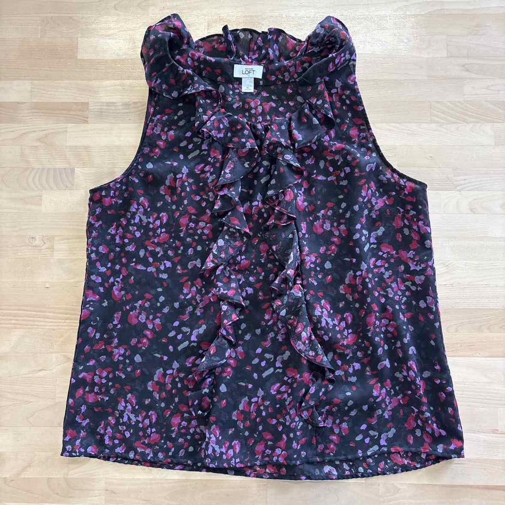 Loft Size XL Purple Sleeveless