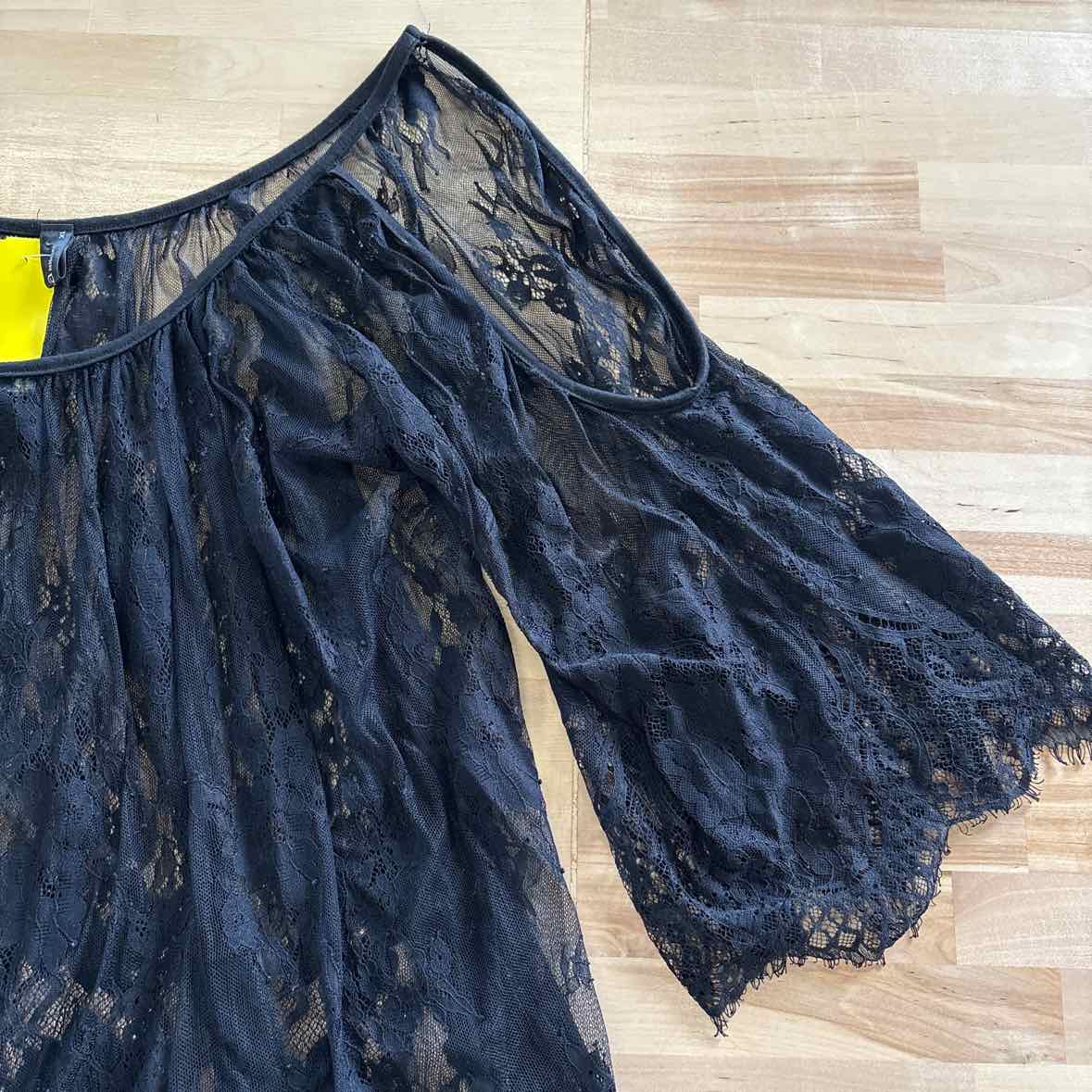 Zanzea Size XL Black Blouse