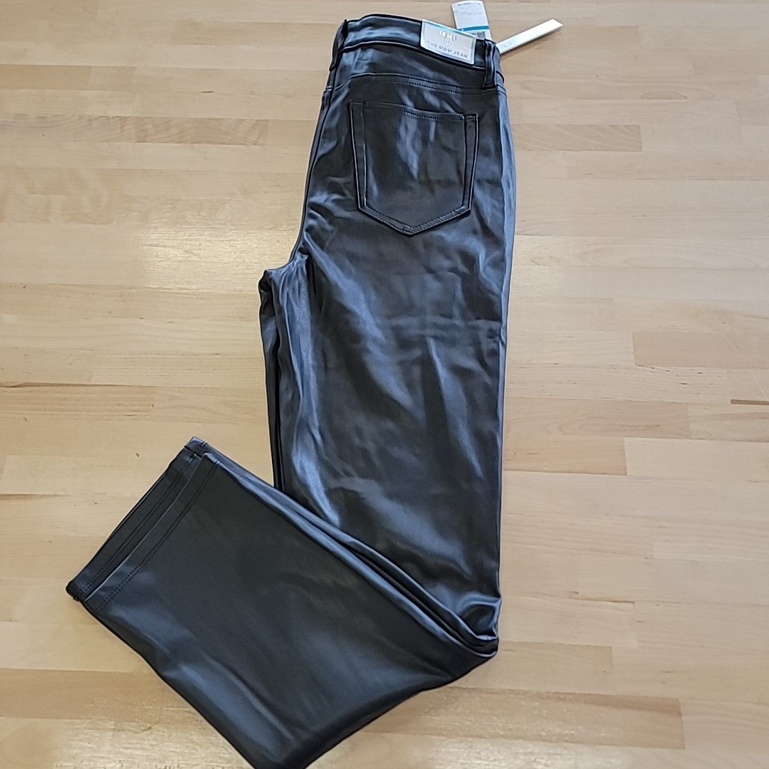 tinceltown Size 9 Black faux leather Pants