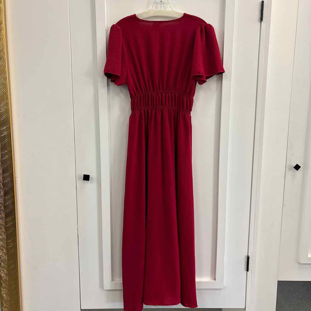 See You Monday Size M Red Preloved Dress