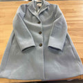 DKNY Size M Blue Polyester New Coat