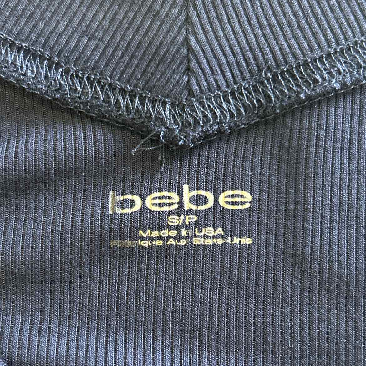 Bebe Size S Blue Preloved T-Shirt SS