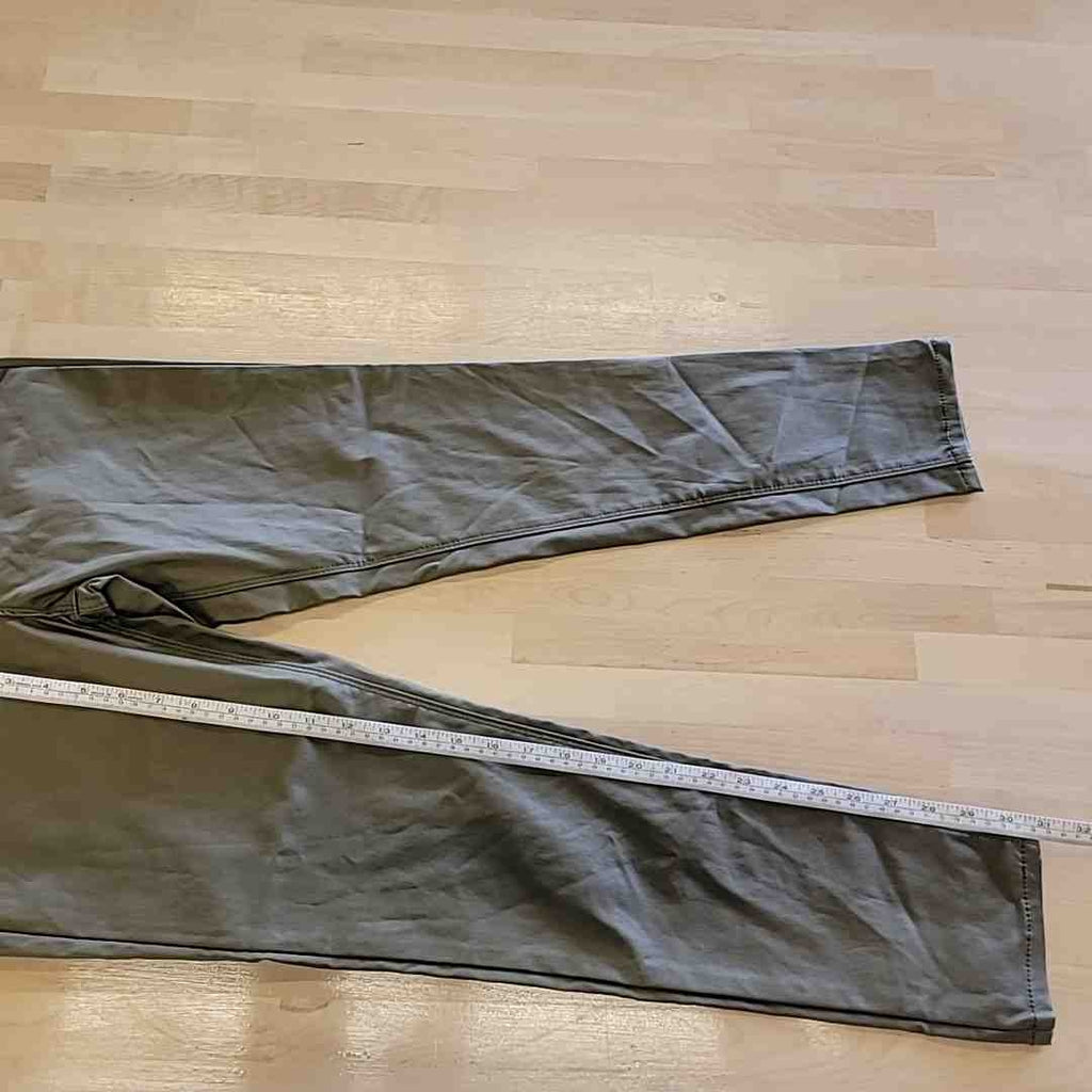 Almost Famous Size 11 Coated High-Rise Skinny Jeans - Olive Pants NWT