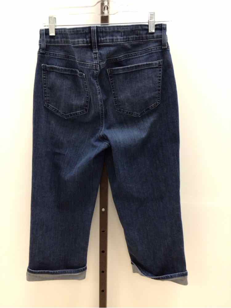 NYDJ Size 8 Blue Preloved Capris