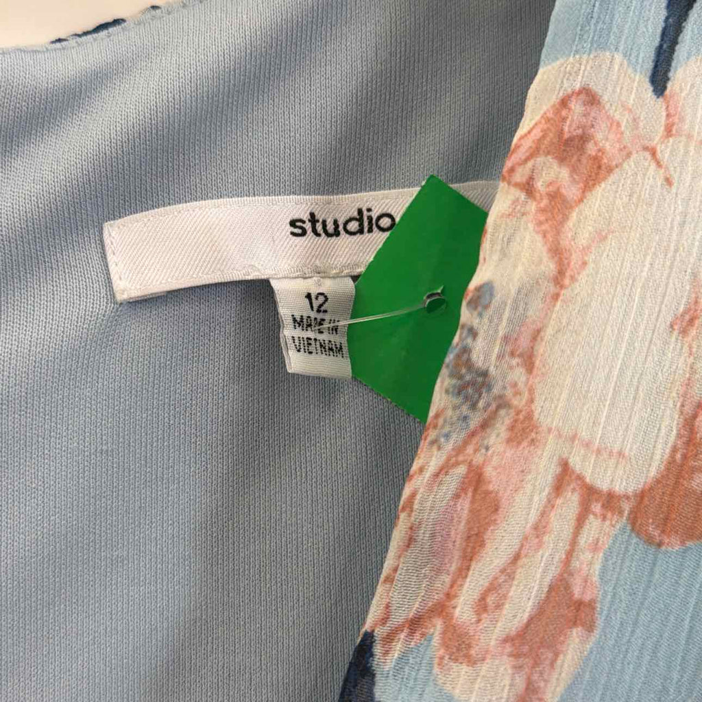 studio one Size 12 Blue Preloved Dress