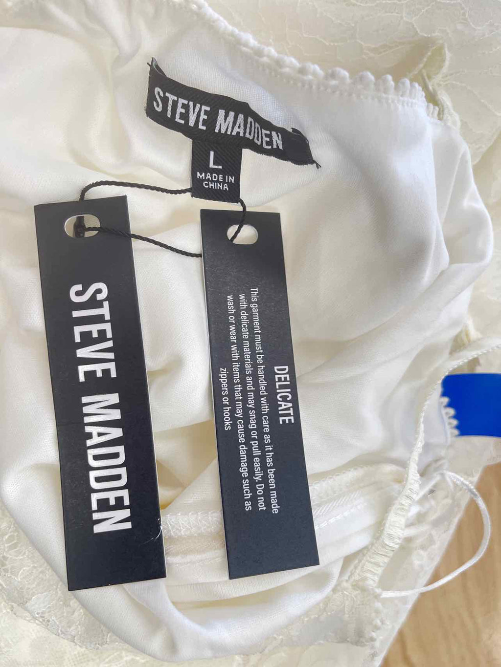 Steve Madden Size L White New Dress