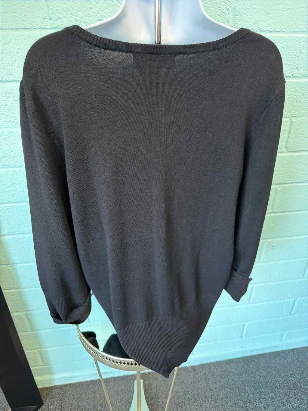 Montego Bay Club Size L Black Sweater