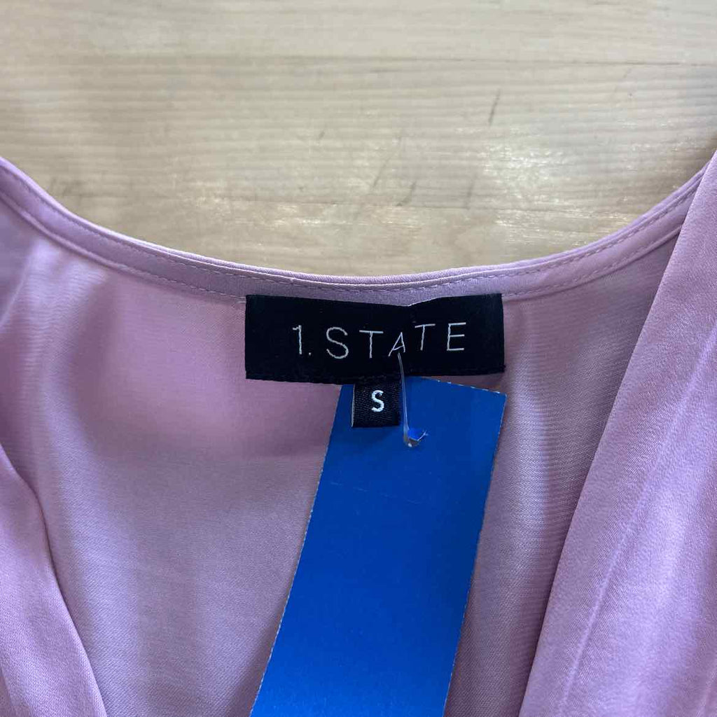 1. State Size S Lilac Preloved Blouse LS