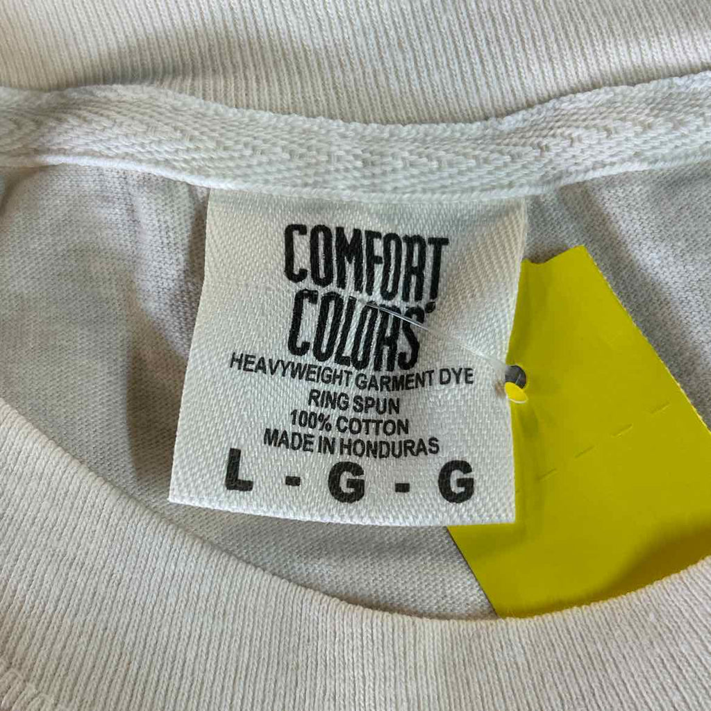 Comfort Colors Size L Tan Preloved T-Shirt SS