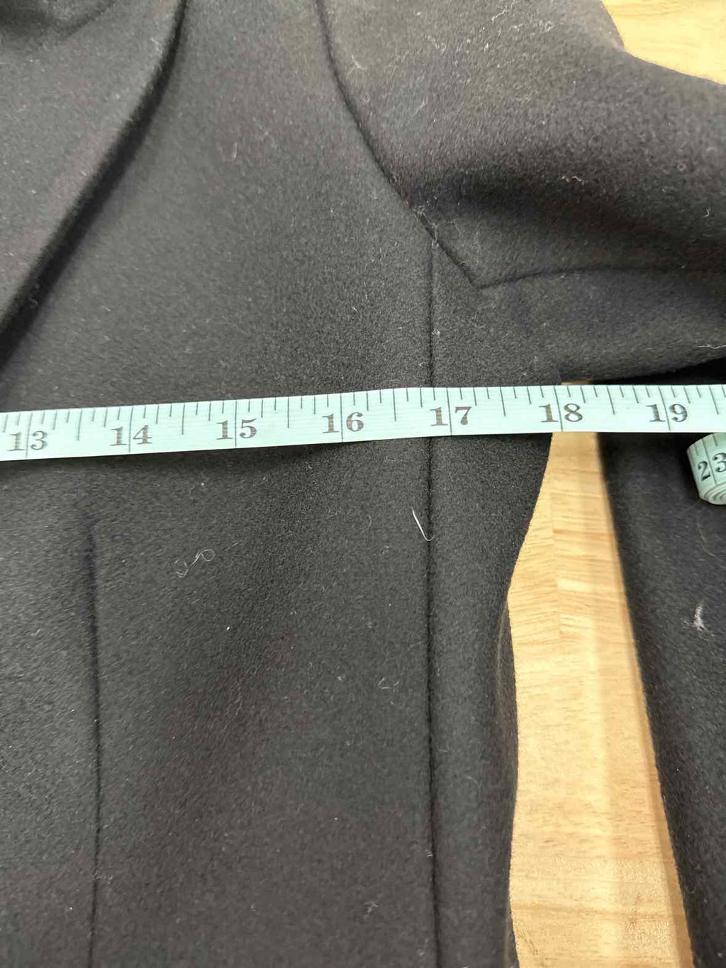 Banana Republic Size M Black Preloved Trenchcoat