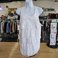 Loft Size L White Sleeveless