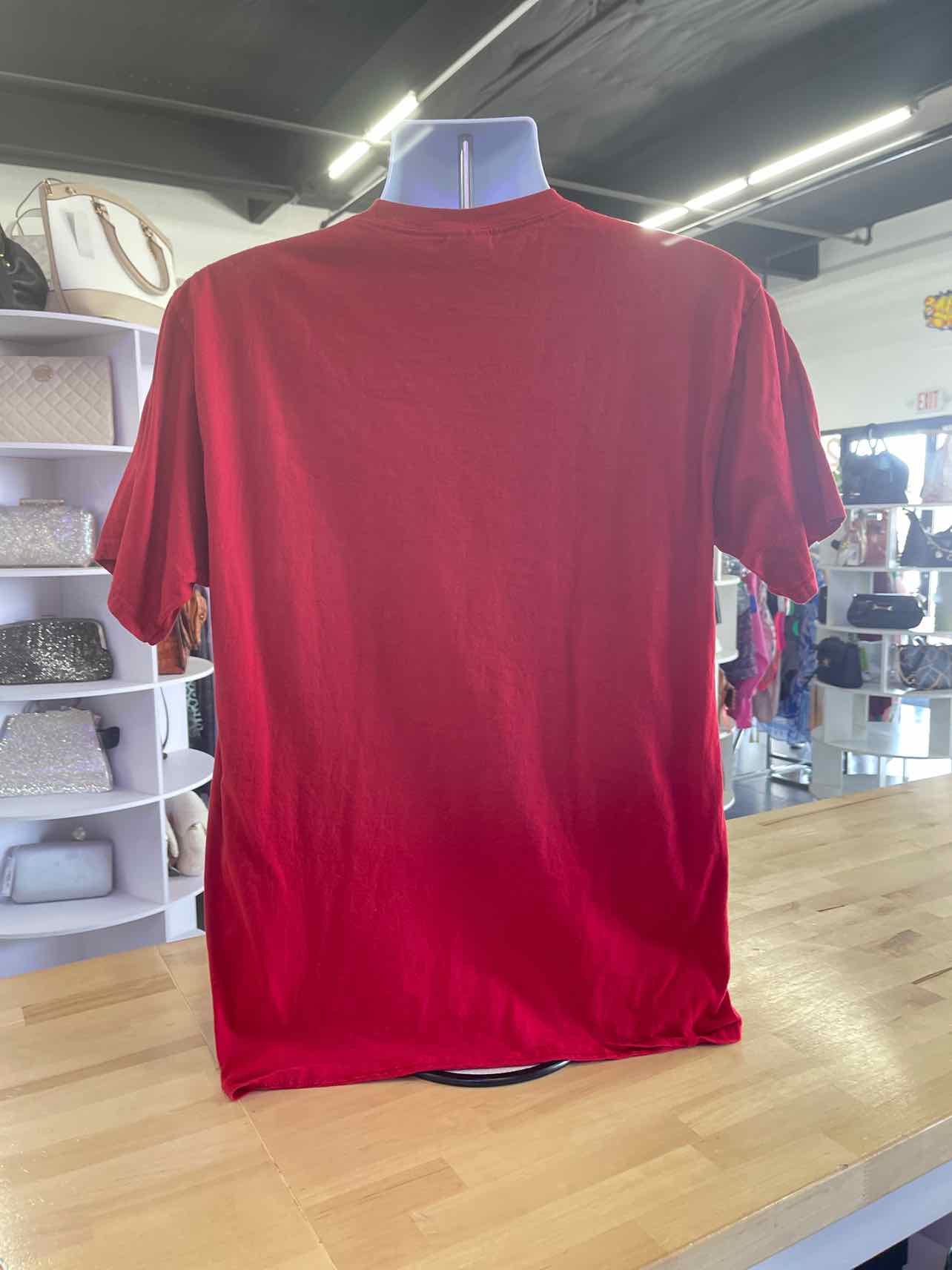 Port & Co. Size L Red Preloved MENS T-shirt
