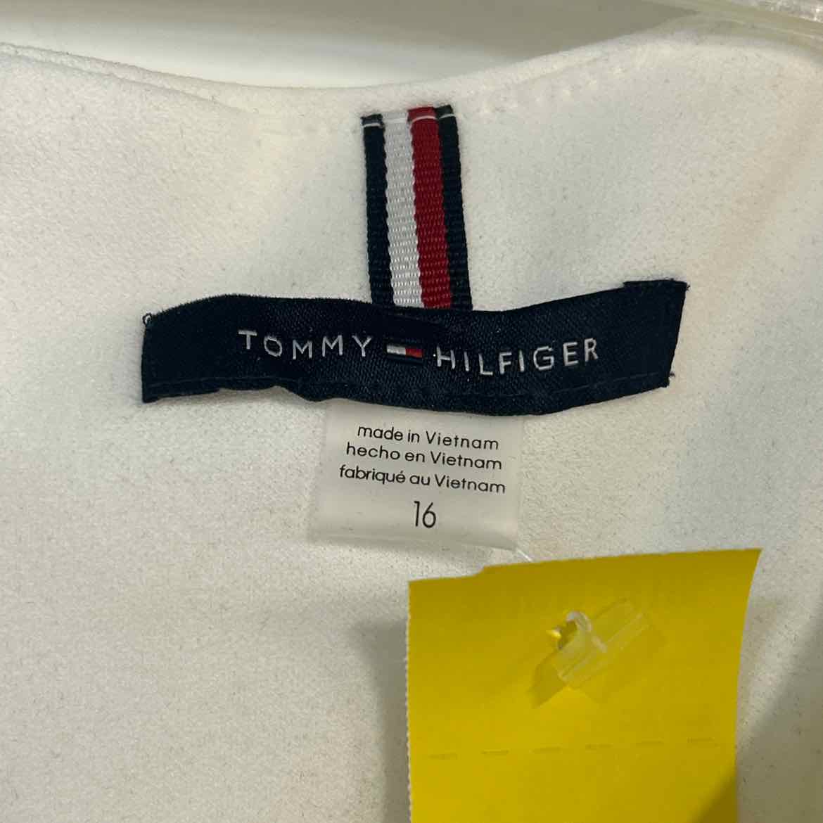 Tommy Hilfiger Size 16 White Preloved Dress