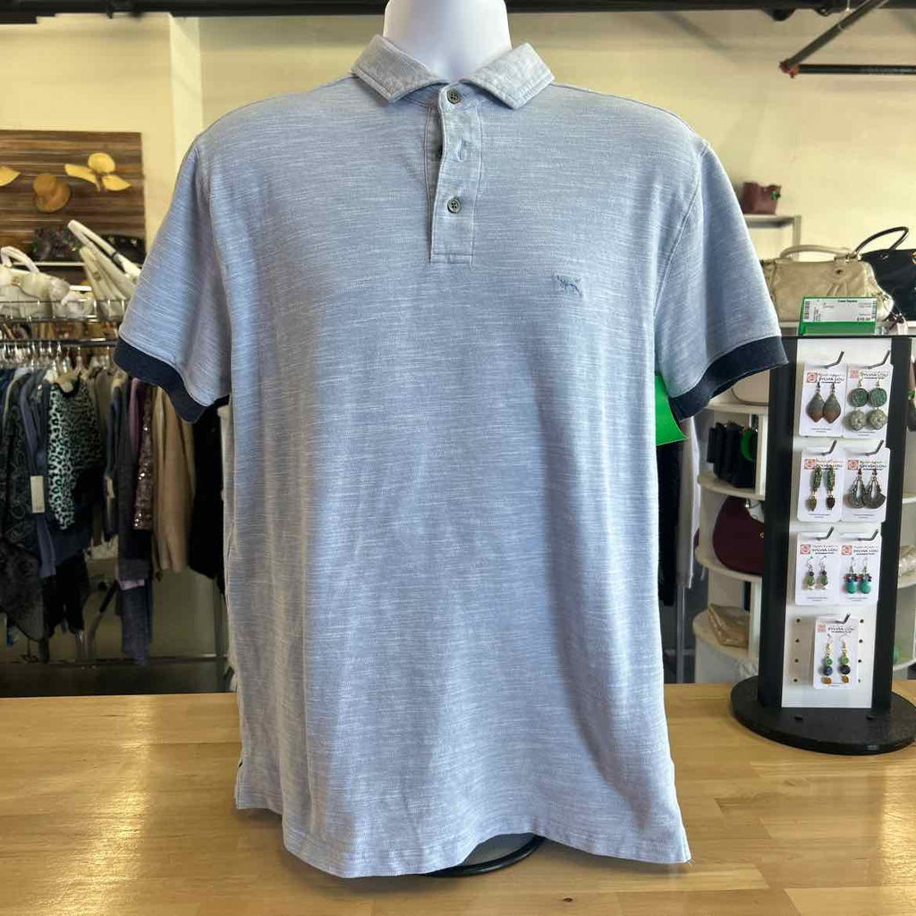 Rodd & Gunn Size L Blue Preloved MENS Polo