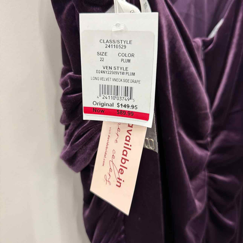 Jules&Cleo Size 22 Purple Used Dress