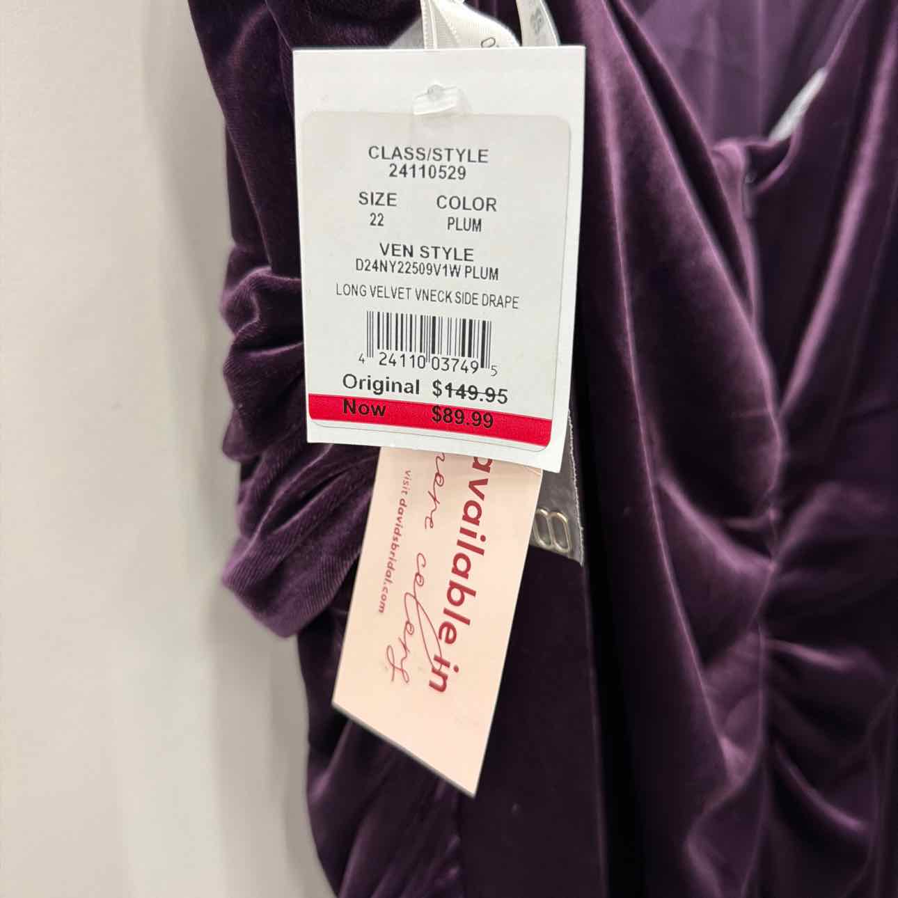 Jules&Cleo Size 22 Purple Used Dress