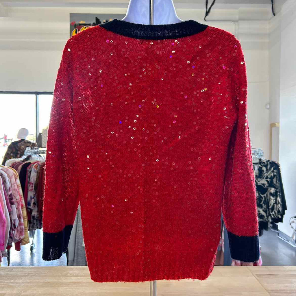 J Crew Size M Red Sweater