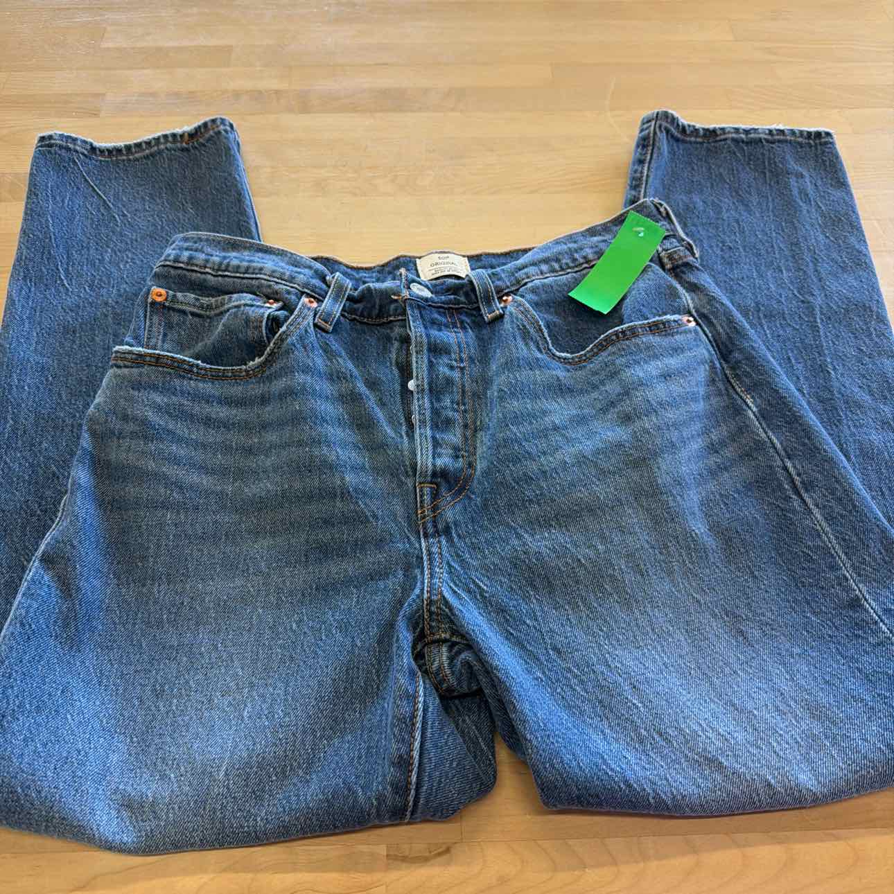 Levi's Size 30x28 Blue Denim Preloved Jeans