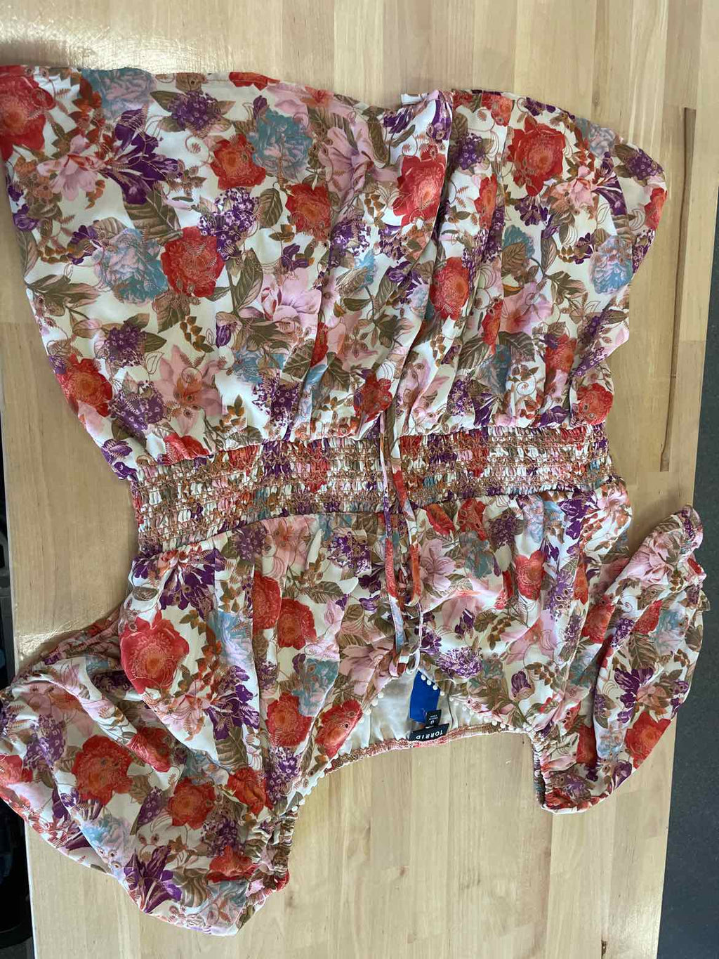 Torrid Size 0 Pink Blouse